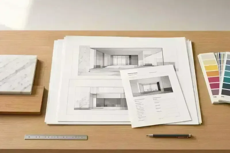Interior Elevations & 3D Rendering Cost