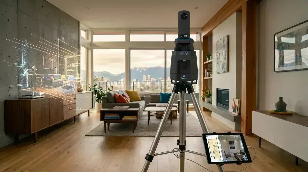 iGUIDE PLANIX Pro 3D LiDAR scanning for interior wall removal permit plans