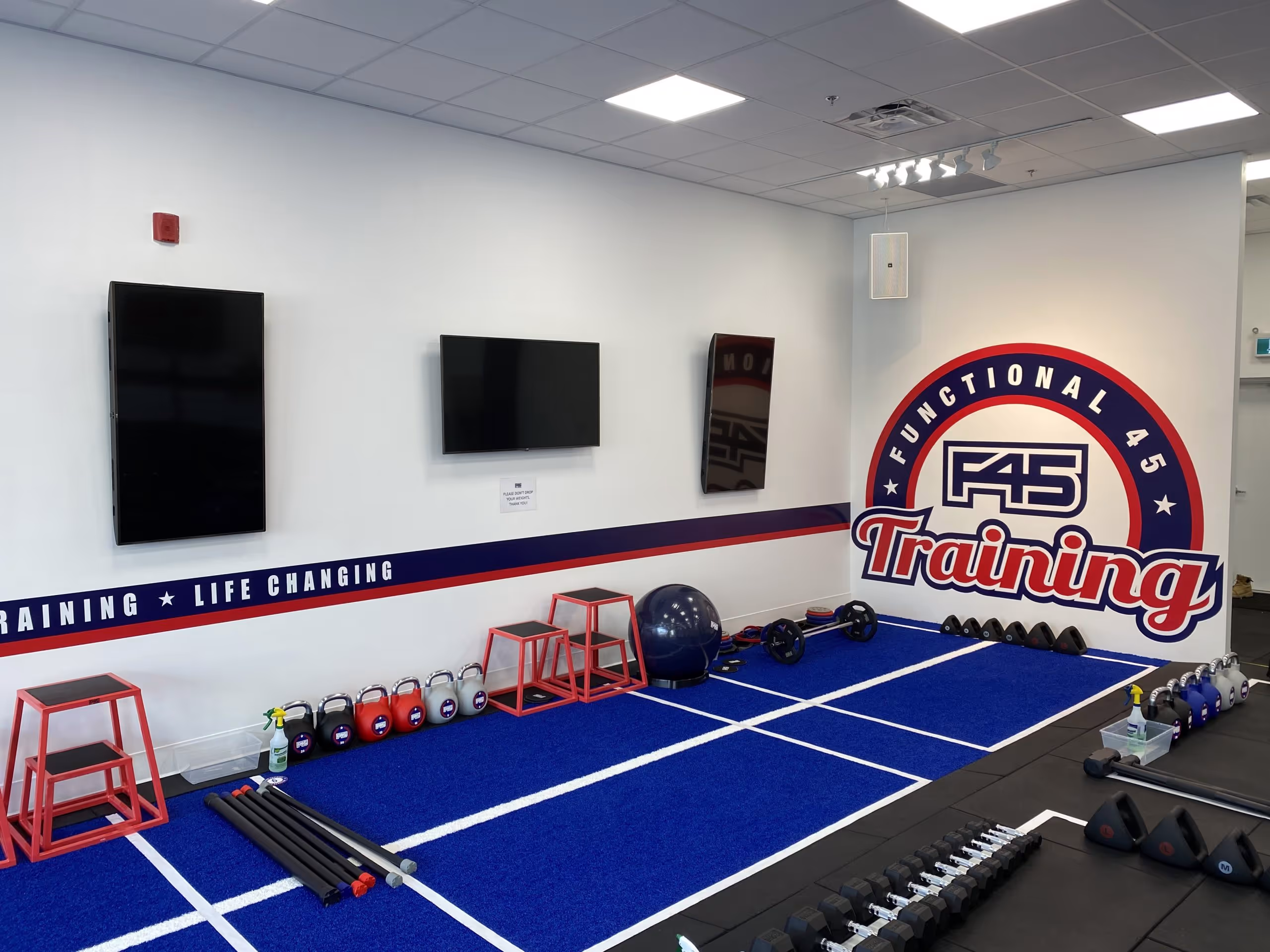 F45 Training Gym | Commercial TI & VBBL Code Case Study photo 2