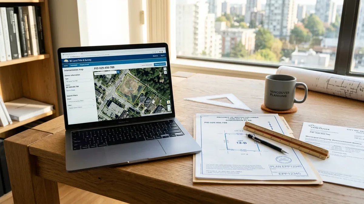 BC Land Title & Registered Documents Search Guide