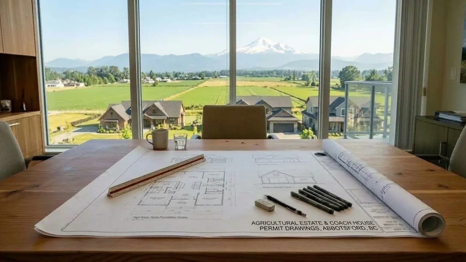 Abbotsford municipal context for building permit drawings