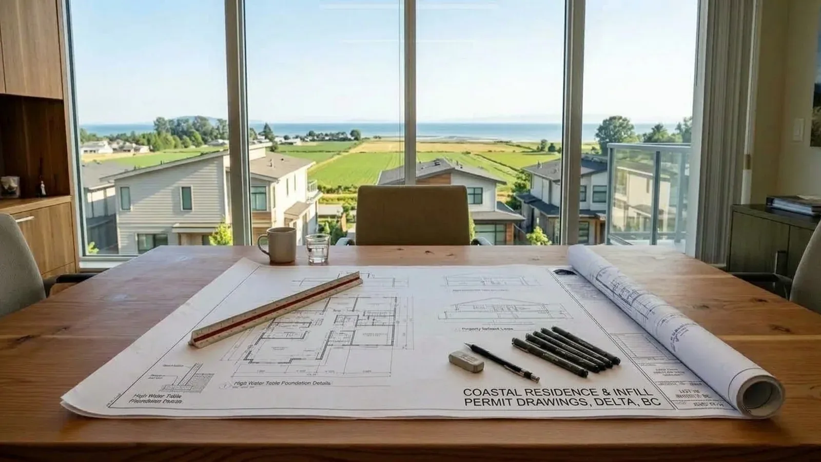 Delta municipal context for building permit drawings