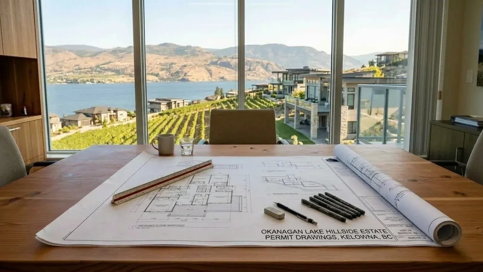 Kelowna municipal context for building permit drawings