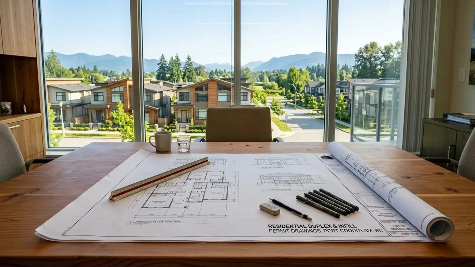 Port Coquitlam municipal context for building permit drawings