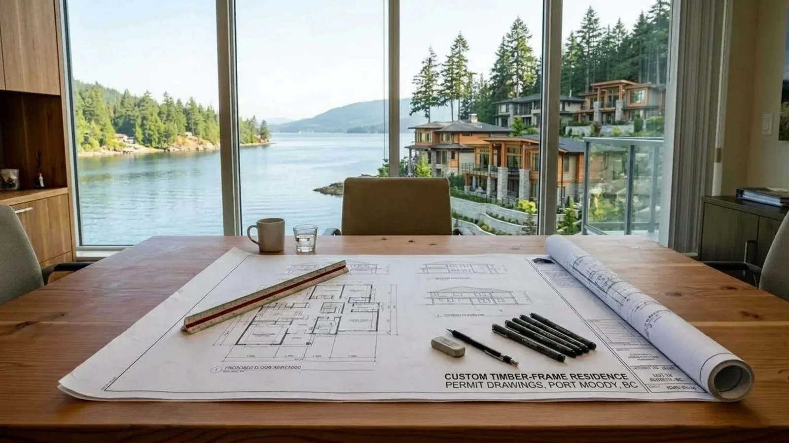 Port Moody municipal context for building permit drawings