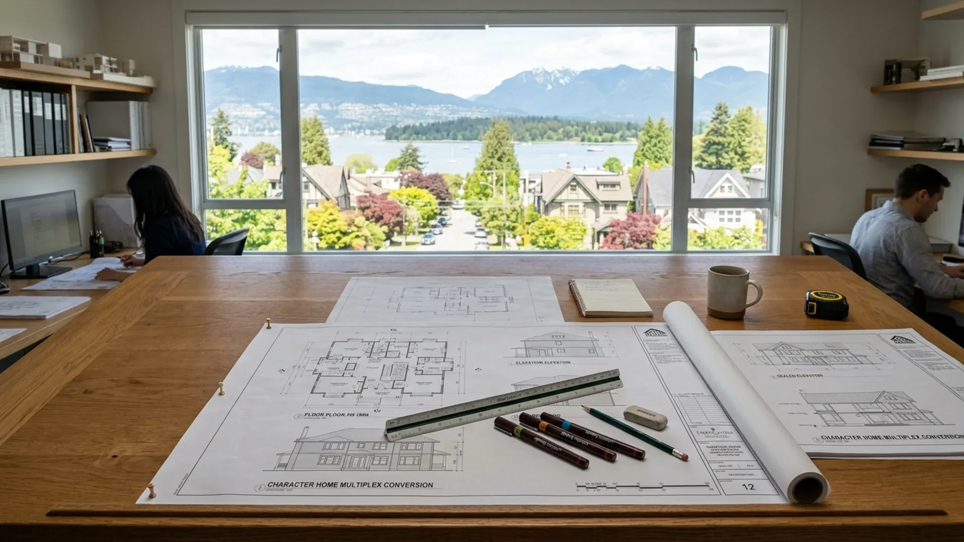 Vancouver municipal context for building permit drawings