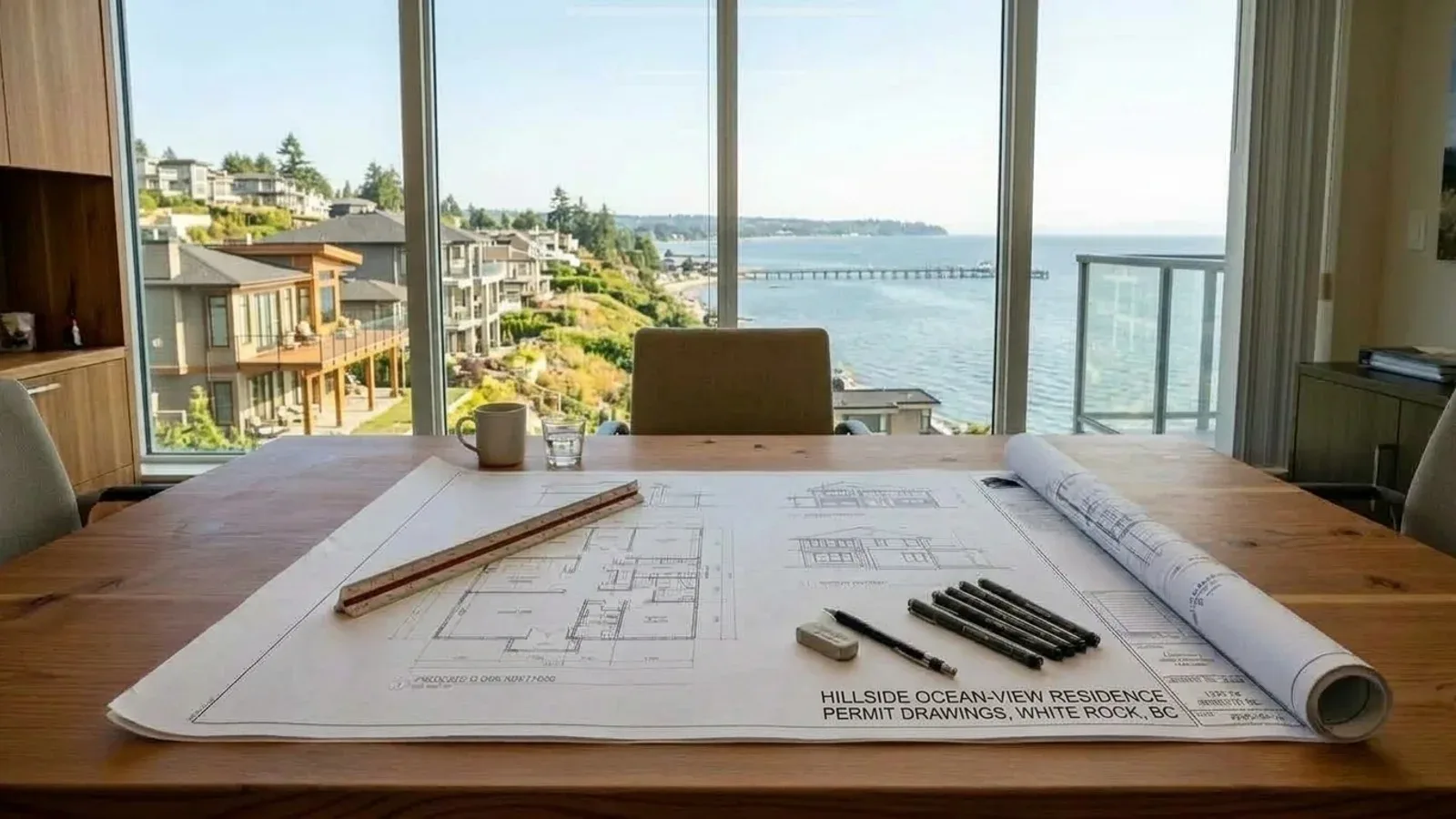 White Rock municipal context for building permit drawings